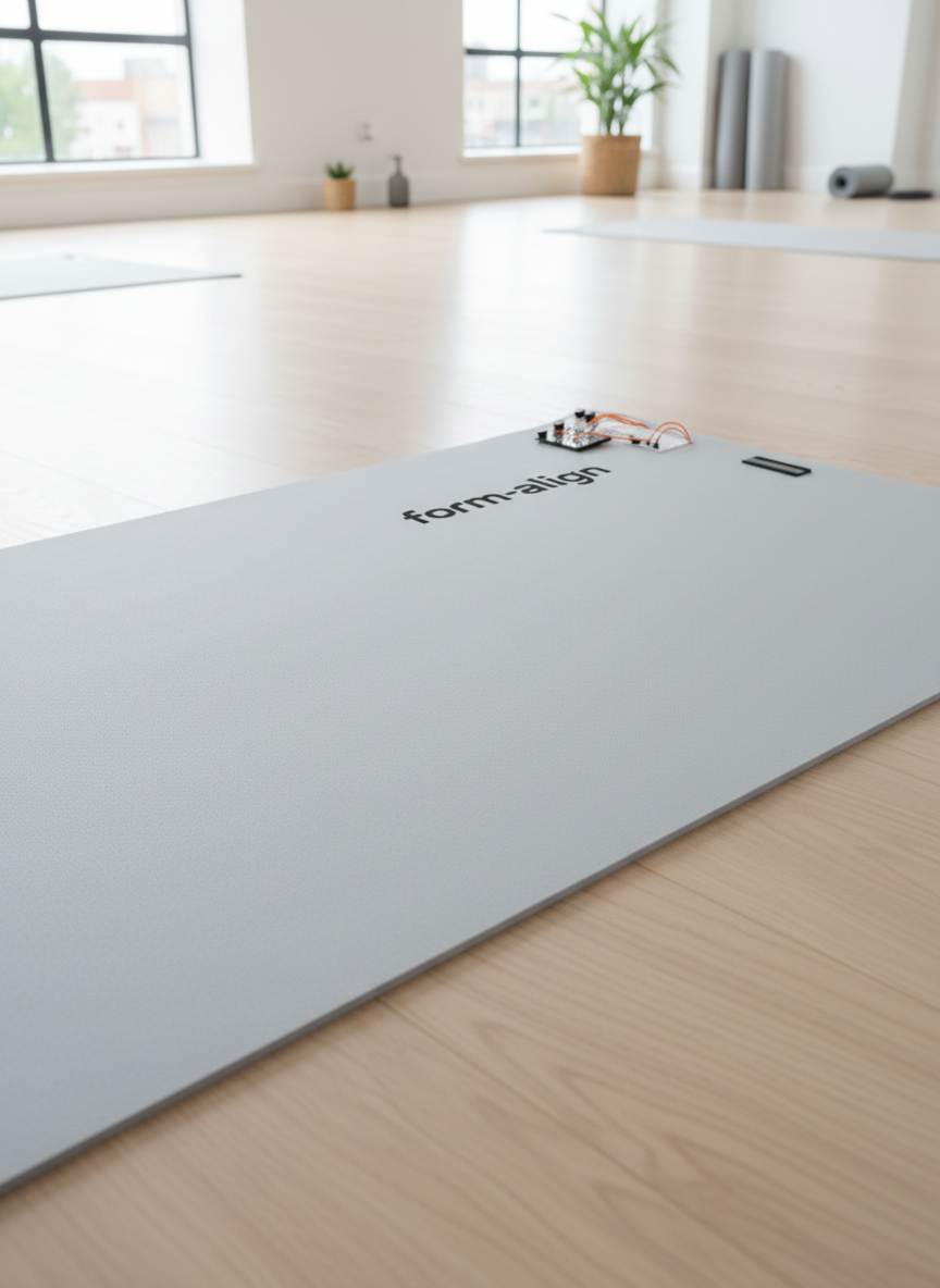 Form Align smart Pilates mat prototype